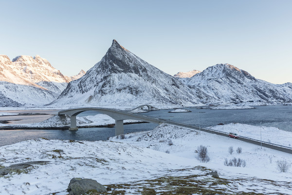 Volkswagen California - Lofoty, Norwegia